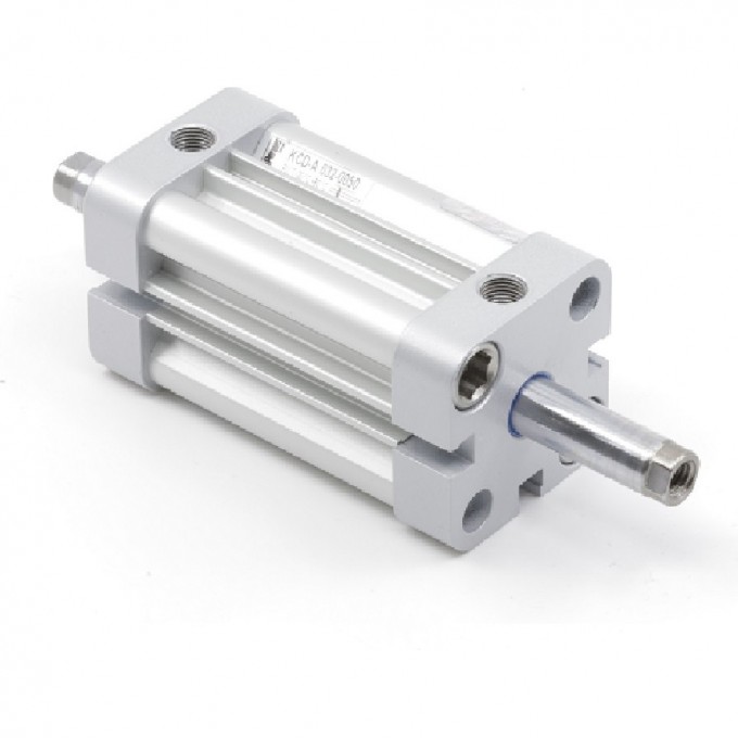 Пневмоцилиндр PEMAKS сжатый воздух анодированный алюминий KCA-80-250