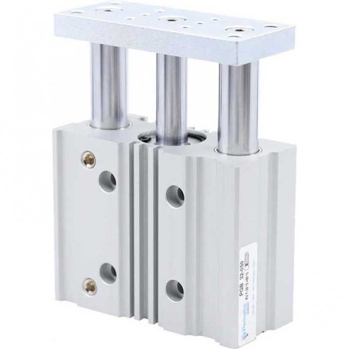 Пневмоцилиндр с направляющей PEMAKS 16,0 мм Сжатый воздух PGB-16-150