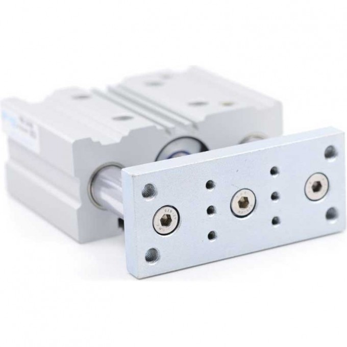 Пневмоцилиндр с направляющей PEMAKS сжатый воздух латунь PGB-20-040