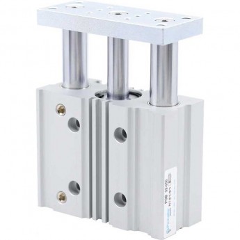 Пневмоцилиндр с направляющей PGB-32-160 PEMAKS 32,0 мм сжатый воздух