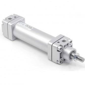 Пневмоцилиндр PNS-50-100 PEMAKS сжатый воздух анодированный алюминий