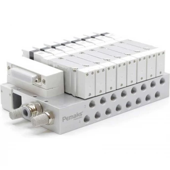 Пневмоглушитель PSP-M5 PEMAKS фиксация отверткой полиэтилен (PE)